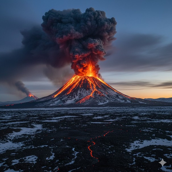 500 Yıllık Yanardağ Uyandı: Depremler Yanardağı Harekete Geçirdi